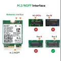 EDUP WiFi7 Intel BE200 Network Card 8774Mbps Wifi Adapter Bluetooth 5.4 Tri Band 2.4G/5G/6GHz BE200NGW M.2 NGFF Wireless Adapter. 