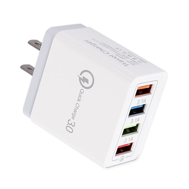 COD%204%20Ports%20USB%20Color%20Wall%20Charger%20Fast%20Charging%20Travel%20Charger%20US%20Plug%20Adapter%20-%20Image%202
