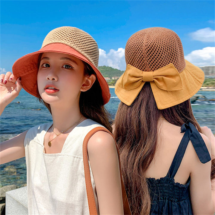 Wide Brim Floppy Girls Straw Hat Sun Hat Beach Women Summer