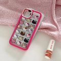 Cute Cartoon Anime Role Hello Kitty Phone Case for Iphone 11 12 13 14 15 Pro Max Soft Transparent Anti-fall Protect Back Cover Vnce.