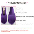 MEIFAN Synthetic Lolita Cosplay Wig Blonde Blue Red Pink Green Purple Hair for Cosplay Party 100CM Long Straight Wigs for Women.