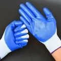 Nylon Rubber coated Hand Gloves for Industrial , Household, Bike Riding Hand Gloves 6 pair.