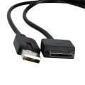 1Pc USB Data Transfer Charger Cable for PSP Go 2-in-1 Charging Data Cable. 
