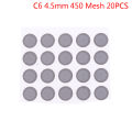 20pcs DIY Earphones Tuning Paper Damping Front Shell Filter Mesh Increase Low Creek.