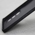 Motorola Moto G31, Slim Fit Silky And Soft Touch Finish Silicone Matte Finish TPU - Black (With Logo). 