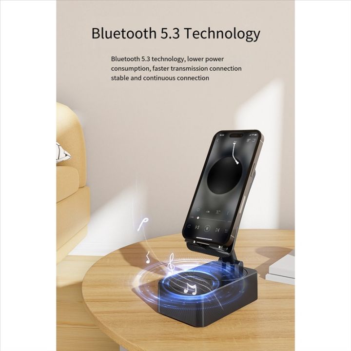 Bluetooth%20Speaker%20Mobile%20Stand%203%20in1%20Portable%20Foldable%20Mobile%20Phone%20Holder%20with%20Bluetooth%20Speaker%20-%20Image%204