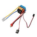 【Fast and Reliable Shipping】 480A Brushed ESC Single Motor with Cooling Fan Waterproof 2-4S 3 Modes 5V/3A BEC for RC Cars.