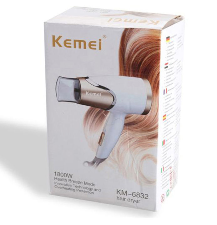 Kemei%20KM-6832%20Foldable%20With%20Portable%20Mini%20Home%20Hair%20Dryer%20For%20Women%20-%20Image%208