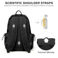 Lightweight spine care backpack for middle and high school students， Backpacks for Teen Girls Preppy Casual Middle School Bag.. 