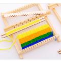 DIY Wooden Loom Knitting Machine Weaving Loom Frame DIY Knitted Toys Wool Weaving Loom Handcraft Household Wooden Knitting Tools.