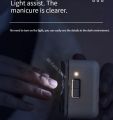 Xiaomi Youpin Electric Nail Clipper Polishing Rechargeable With Light Fingernail Clipper Multi-function Automatic Nail Clippe. 