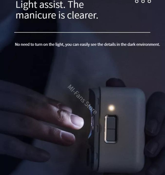 Xiaomi%20Youpin%20Electric%20Nail%20Clipper%20Polishing%20Rechargeable%20With%20Light%20Fingernail%20Clipper%20Multi-function%20Automatic%20Nail%20Clippe%20-%20Image%203