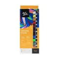 Mont Marte Gouache Paint Set – 12 Colors in 12ml Tubes for Artists & Students. 