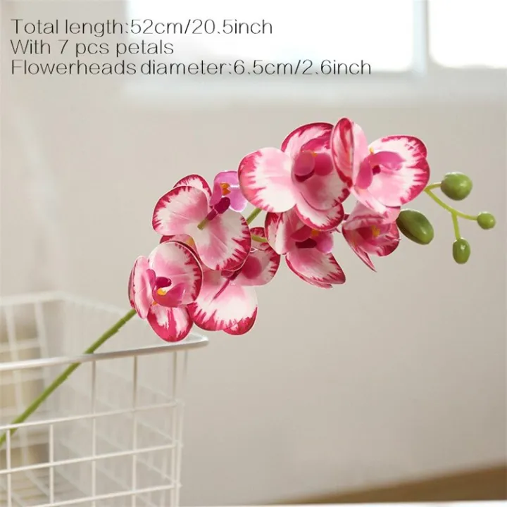 Large%203D%2011/7%20Heads%20Pvc%20Artificial%20Flower%20Orchid%20Phalaenopsis%20Potted%20Plants%20Landscaping%20Wedding%20Floral%20Arrangement%20Home%20Decor%20-%20Image%207