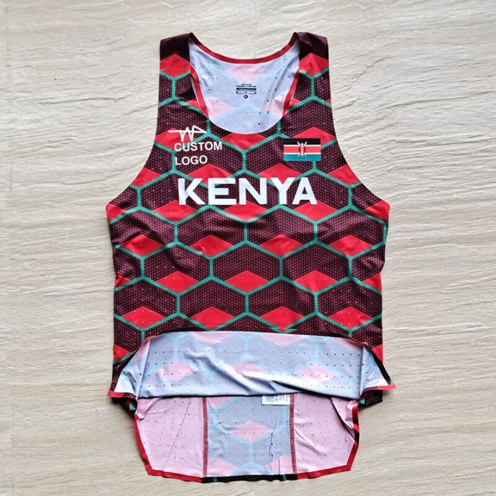 2021%20Tokyo%20KENYA%20National%20Team%20Man%20Seamless%20Marathon%20Fast%20Running%20Sport%20Vest%20Athlete%20Track%20Field%20Singlet%20Customizable%20-%20Image%203