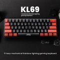 JEDEL KL69 RGB OEM 61KEYS Wired Mechanical Gaming Blue Switch Keyboard. 