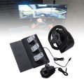 PC Steering Wheel 270 Degree Gaming Steering Wheel Accurate Control for Game Console. 