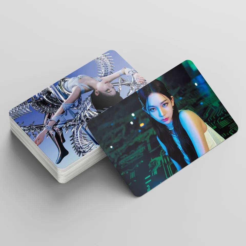 55 Cartes Lomo AESPA MY WORLD - Photocards Album Officiel Pour Fans - Karina Winter Ningning Giselle