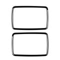 2Pcs for Voxy 2022 Car Audio Speaker Cover Trim Bright Black.
