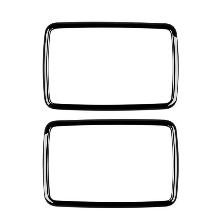 2Pcs for Voxy 2022 Car Audio Speaker Cover Trim Bright Black
