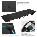 Outdoor Portable Folding Bed Single Person Camping Cot 330LB Bearing Weight Compact for Outdoor Picnic Camping Hiking. 