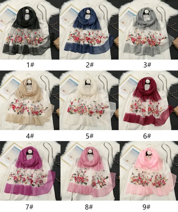 New%20Floral%20Silk%20Scarves%20Women%20Luxury%20Embroidery%20Scarf%20Foulard%20Femme%20Hijab%20Bandana%20Shawl%20Pashmina%20Stoles%20Big%20Size%20Headscarf%20Wraps%20-%20Image%205