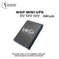 WGP Mini UPS 10400 mAh DC UPS for Router, Onu, CCTV 5 12 12 Volt Output. 