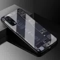 For Realme 7 Pro Back Cover Version Theme Case Tempered Glass Protection shockproof Cover for Realme7 Pro case Transparent Circuit Board Design Full Coverage Phone cases. 