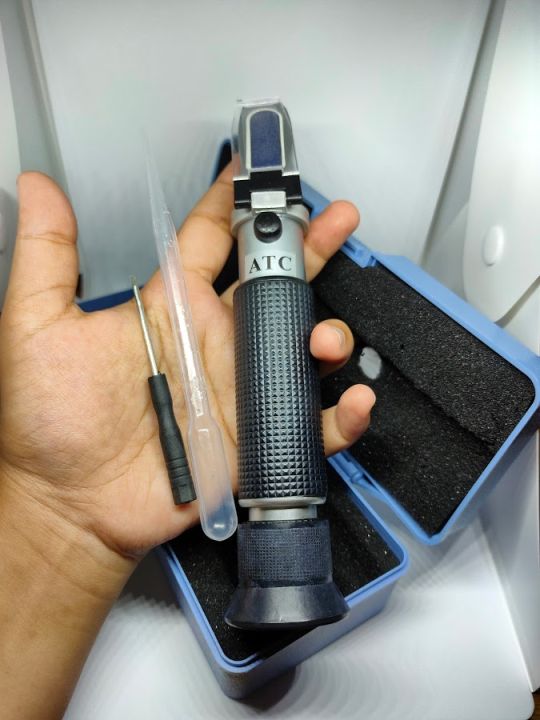 Salinity Refractometer For Marine Aquariums – 0-10% Salt Water Tester 1 thumbnail image