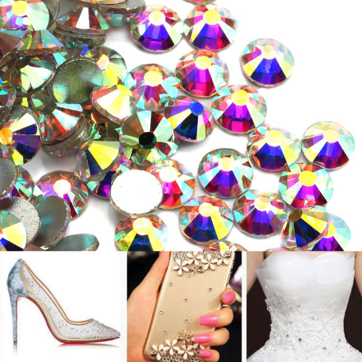 1440pcs%202mm%20DIY%20Beads%20Rhinestone%20Flat%20Back%20Bead%20Charm%20Rhinestones%20Glitter%20Beads%20Mystic%20-%20Image%202