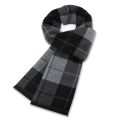 Luxury Brand Winter Men Cashmere Scarf Black White Plaid Scarves Pashmina Shawl Casual Blanket Tassel Wraps Man Business Foulard. 