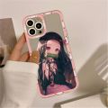 Kamado Nezuko Kimetsu No Yaiba Phone Case for iPhone 11 12 13 Mini Pro Max 14 Pro Max Case shell. 