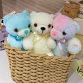 30cm Luminous Creative Light Up LED Bear Stuffed Animal Plush Toy Colorful Glowing Bear Christmas Gift for Kid. 