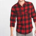 Long Casual Cheak Shirt for men. 