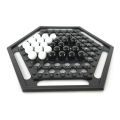 Abalone Table Games Portable Chess Set Family Board Game For Children Kids.