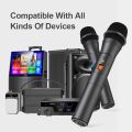 Wireless Microphone System Kits USB Receiver Handheld Karaoke Microphone Home Party Smart TV Speaker Singing Mic. 