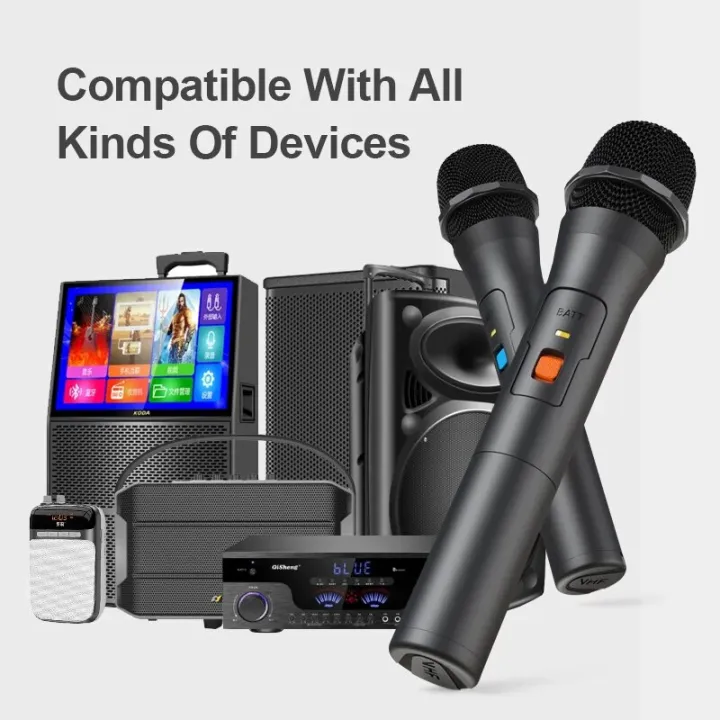 Wireless%20Microphone%20System%20Kits%20USB%20Receiver%20Handheld%20Karaoke%20Microphone%20Home%20Party%20Smart%20TV%20Speaker%20Singing%20Mic%20-%20Image%202