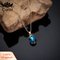 Carat Vintage Teardrop Rhinestone Women Jewelry Set Necklace Hook Earrings Pendants. 