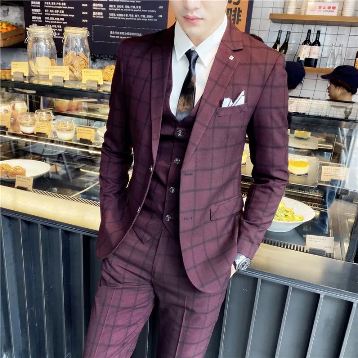 Men%20Fashion%203%20Pieces%20Suit%20Spring%20Autumn%20Plaid%20Slim%20Fit%20Business%20Formal%20Casual%20Check%20Suits%20Office%20Work%20Party%20Prom%20Wedding%20Groom%20-%20Image%202