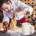 Flour Sifter Cup for Easy Baking Battery-Operated Handheld Kitchen Tool for Bread. 