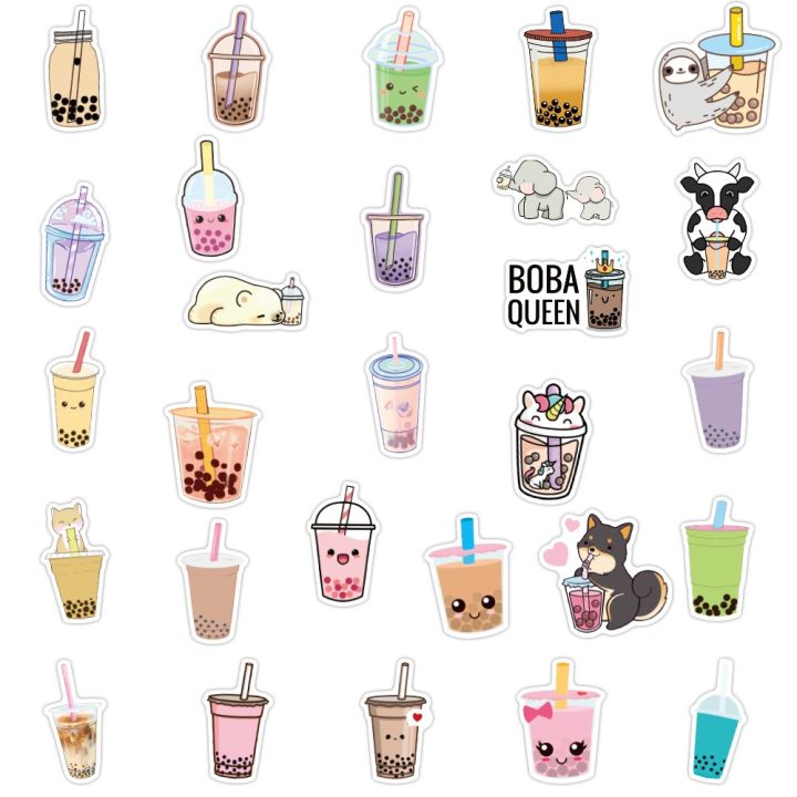 50pcs%20Cute%20Boba%20Sticker%20Kawaii%20Bubble%20Tea%20Sticker%20Waterproof%20Vinyl%20Water%20Bottle%20Sticker%20Laptop%20Sticker%20Stationery%20-%20Image%206