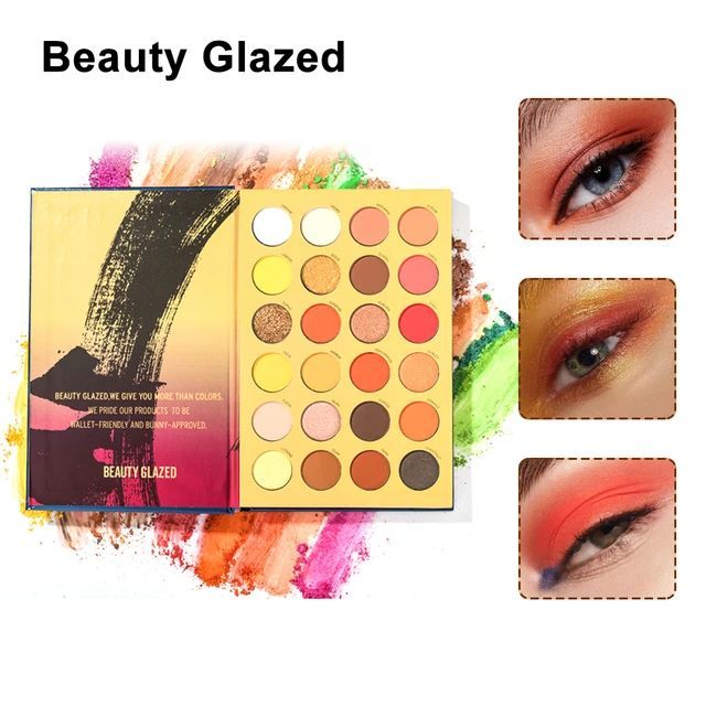 Beauty Glazed 72 Color Book Eyeshadow Pallets