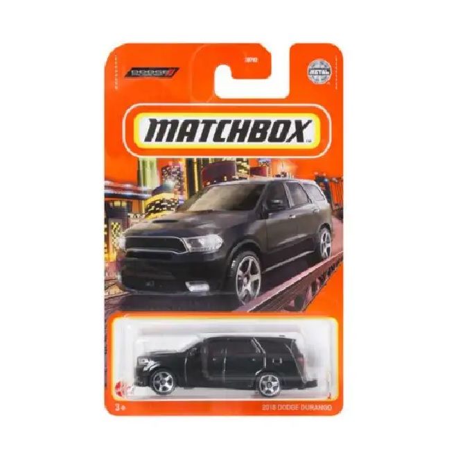 Hot Wheels Matchbox Basic Cars Collector Asst. 2018 Dodge Durango - Black 5/102-30782