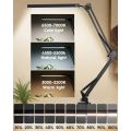 LED Desk Lamp with Clamp 10W Swing Arm Desk Lamp Eye-Caring Dimmable Desk Light with 10 Brightness Level, 3 Lighting Modes. 