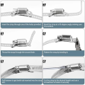 Worm Gear Hose Clamps for DIY, Cut-To-Fit 19.5 FT Strap+15 Fasteners Kit Adjustable Worm Gear Band Clamps Duct. 