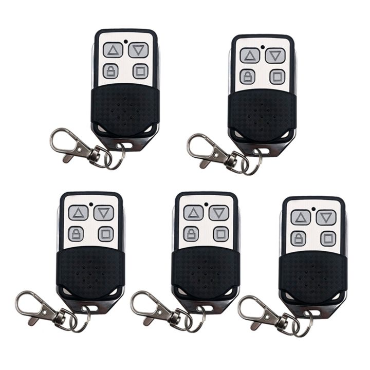 5X 4 Button Electric Garage Door Opener Wireless Remote Control 433MHZ Igniter Wireless Radio Frequency Remote Control