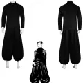 Anime Jujutsu Kaisen Fushiguro Toji Cosplay Costume Adult Unisex Short Sleeve Top Pants Suit Halloween Uniform Party. 