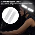 Fluorescent Car Lights Reflective Strips Warning Stickers and Decals Cars Motorcycle Helmets Reflection Warning Sticker. 