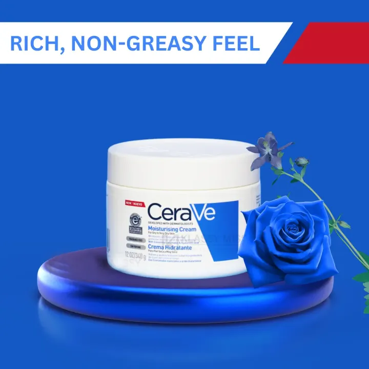 CeraVe%20Moisturizing%20Cream%20340g%20Dry%20To%20Very%20Dry%20Skin%20-%20Image%202