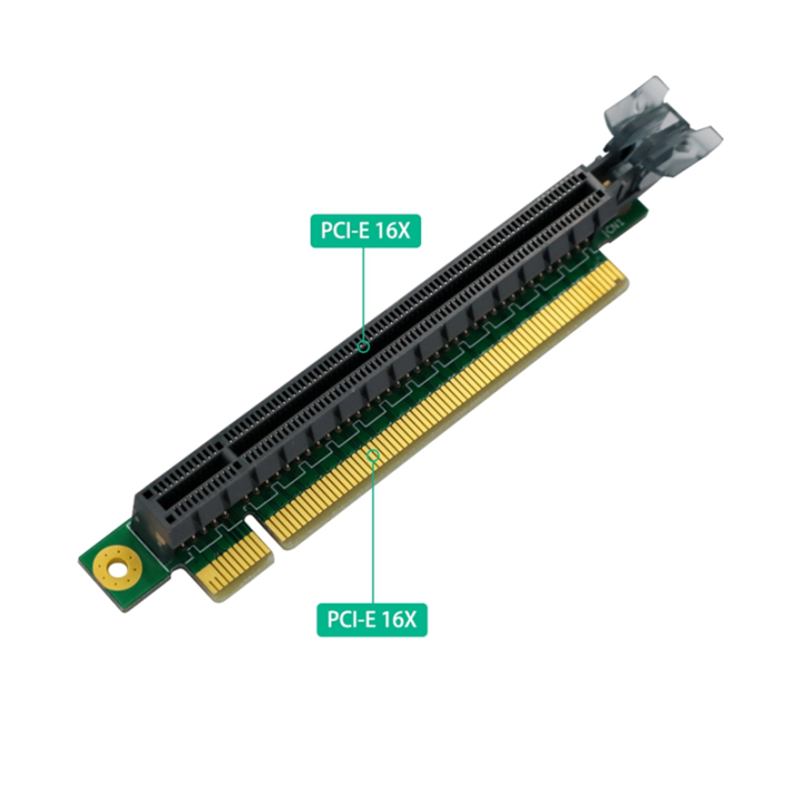 PCIE%2016X%20Riser%20Card%20Adapter%20PCI%20Express%203.0%20PCI-E%20to%20PCI-E%2016X%20Slot%20Converter%2090%20Degree%20Connectors%20for%201U%20Server%20Easy%20Install%20Easy%20to%20Use%20-%20Image%204